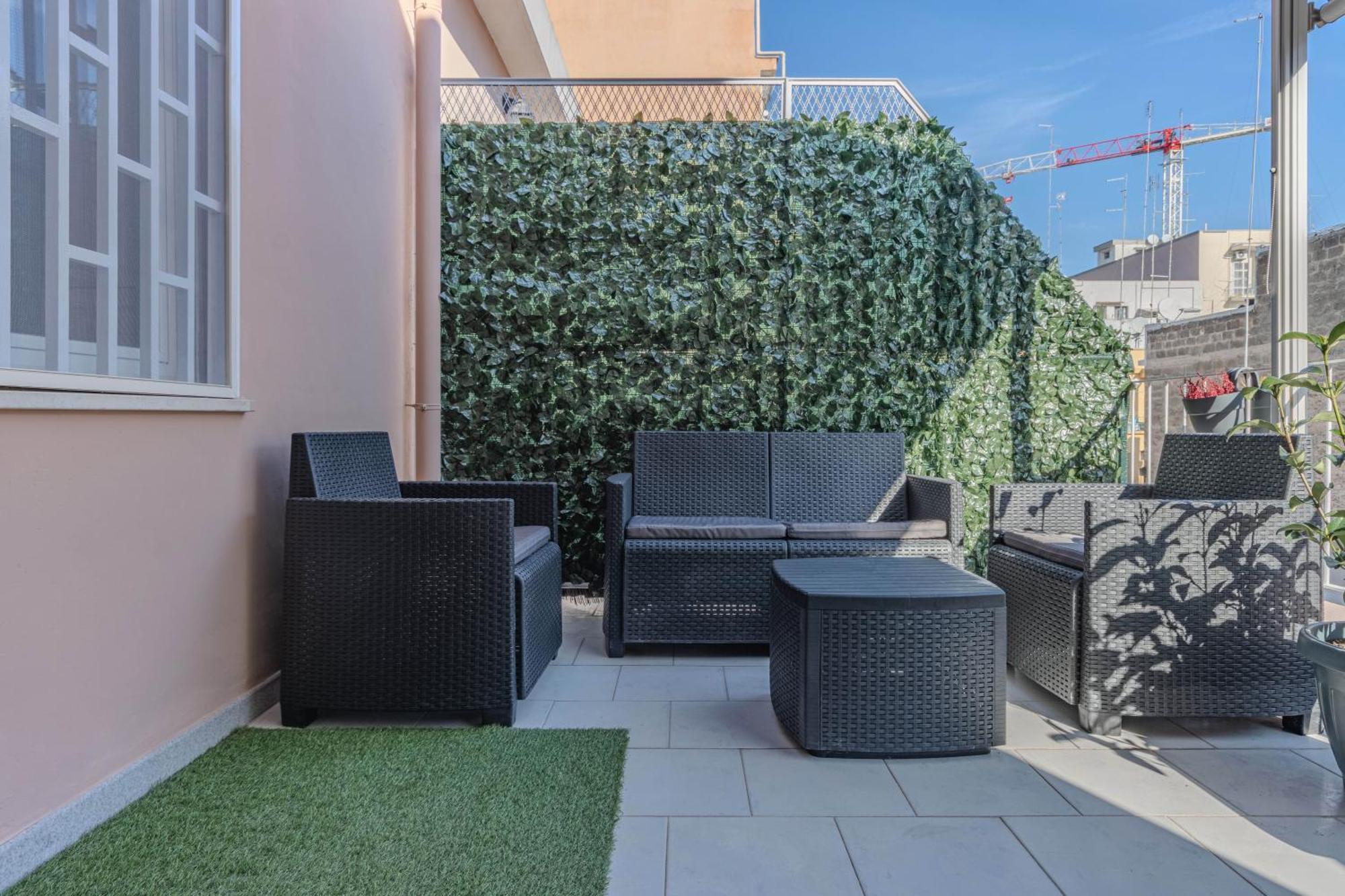 Eritrean Terrace Apartman Bari Kültér fotó